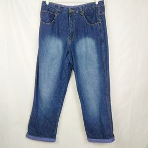 Baby Bluez Loose Fit Hip Hop Jeans